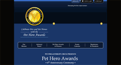 Desktop Screenshot of petphilanthropycircle.org